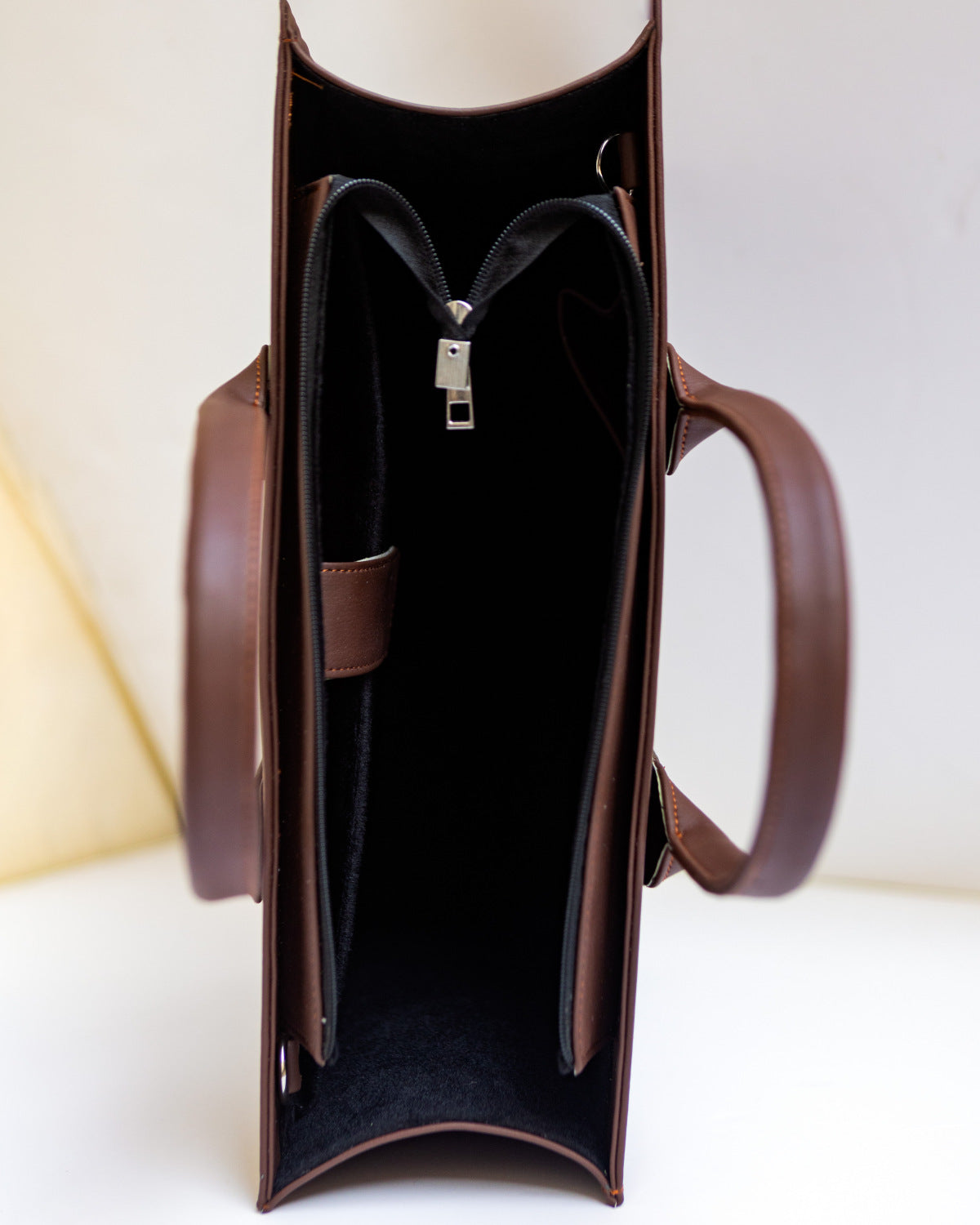 seasons unisex leather maxi tote bag